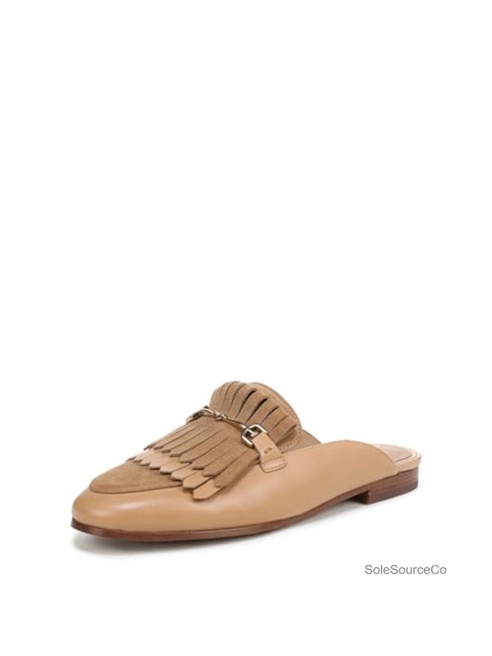 Sam Edelman Lainey Ruched Leather Mule Slip-On Loafers